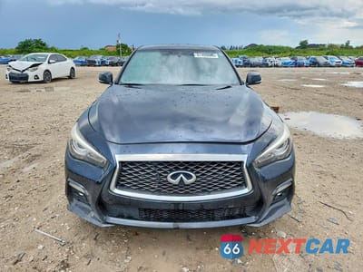 Piąte zdjęcie samochodu w środku: 2020 INFINITI Q50 RED SPORT 400 VIN:JN1FV7APXLM630267 - miniatura