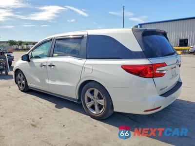 Drugie zdjęcie samochodu z przodu: 2018 HONDA ODYSSEY EXL VIN:5FNRL6H77JB055308 - miniatura