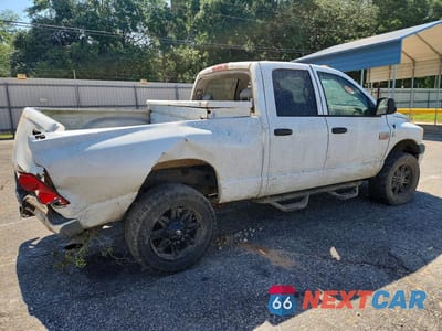 Trzecie zdjęcie samochodu z tyłu: 2008 DODGE RAM 2500 ST VIN:3D7KS28A48G218967 - miniatura