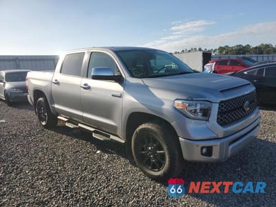Czwarte zdjęcie samochodu z boku: 2021 TOYOTA TUNDRA PLATINUM VIN:5TFAY5F15MX975438 - miniatura