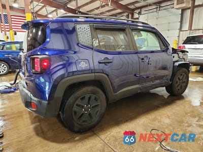 Trzecie zdjęcie samochodu z tyłu: 2019 JEEP RENEGADE SPORT VIN:ZACNJBABXKPK20545 - miniatura