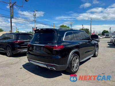 Czwarte zdjęcie samochodu z boku: 2020 MERCEDES-BENZ GLS 450 4MATIC VIN:4JGFF5KE0LA199771 - miniatura