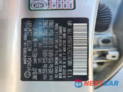 Zdjęcie 13 z 13 samochodu: 2007 HYUNDAI TUCSON SE VIN:KM8JN12D67U638649 - miniatura