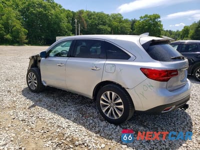 Drugie zdjęcie samochodu z przodu: 2015 ACURA MDX TECHNOLOGY VIN:5FRYD4H49FB028863 - miniatura