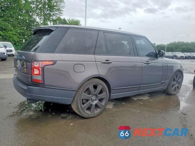 Trzecie zdjęcie samochodu z tyłu: 2016 LAND ROVER RANGE ROVER SUPERCHARGED VIN:SALGS3EF3GA260512 - miniatura
