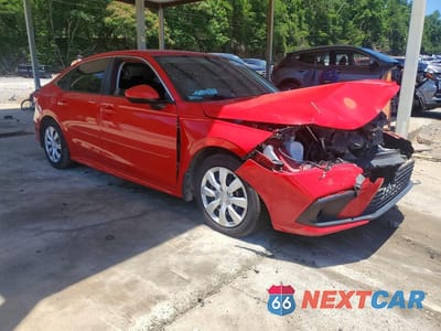 Czwarte zdjęcie samochodu z boku: 2022 HONDA CIVIC LX VIN:2HGFE2F27NH528512 - miniatura