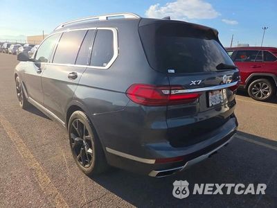 Trzecie zdjęcie samochodu z tyłu: 2019 BMW X7 XDRIVE50I VIN:5UXCX4C53KLS35998 - miniatura