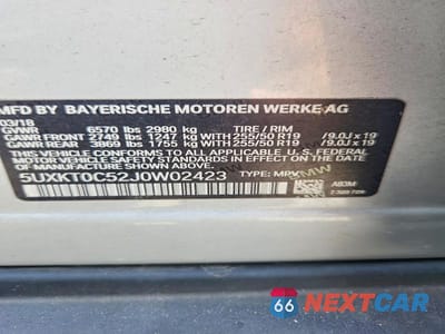 Zdjęcie 14 z 14 samochodu: 2018 BMW X5 XDR40E VIN:5UXKT0C52J0W02423 - miniatura