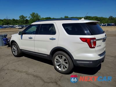 Drugie zdjęcie samochodu z przodu: 2018 FORD EXPLORER LIMITED VIN:1FM5K8FH3JGC44984 - miniatura