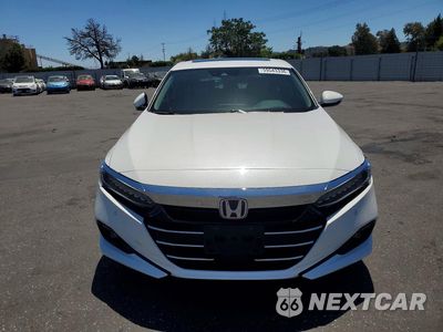 Piąte zdjęcie samochodu w środku: 2021 HONDA ACCORD TOURING HYBRID VIN:1HGCV3F91MA016280 - miniatura