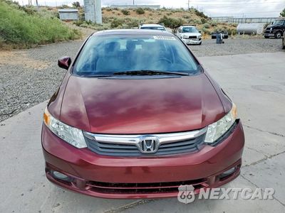 Piąte zdjęcie samochodu w środku: 2012 HONDA CIVIC EXL VIN:19XFB2F99CE073241 - miniatura