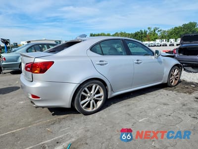 Trzecie zdjęcie samochodu z tyłu: 2007 LEXUS IS 250 VIN:JTHBK262475042612 - miniatura