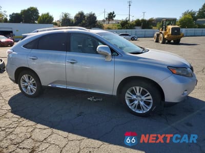 Czwarte zdjęcie samochodu z boku: 2010 LEXUS RX 450H VIN:JTJBC1BA4A2016300 - miniatura