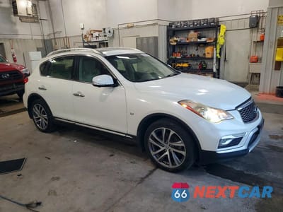 Czwarte zdjęcie samochodu z boku: 2017 INFINITI QX50 BASE VIN:JN1BJ0RR8HM402766 - miniatura