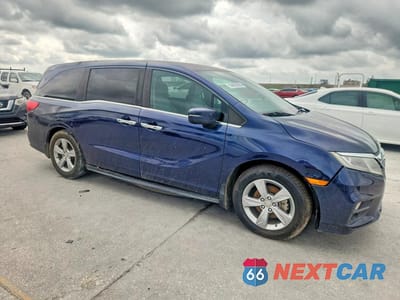 Czwarte zdjęcie samochodu z boku: 2019 HONDA ODYSSEY EX VIN:5FNRL6H54KB034867 - miniatura