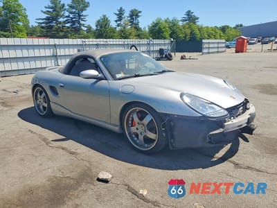 Czwarte zdjęcie samochodu z boku: 1999 PORSCHE BOXSTER VIN:WP0CA2983XU633321 - miniatura
