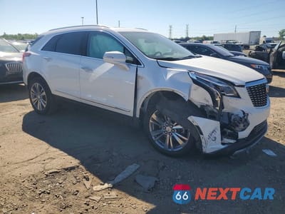 Czwarte zdjęcie samochodu z boku: 2024 CADILLAC XT5 PREMIUM LUXURY VIN:1GYKNDR49RZ728233 - miniatura
