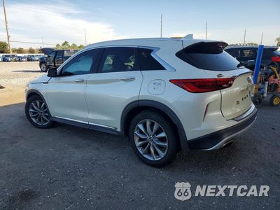 Drugie zdjęcie samochodu z przodu: 2019 INFINITI QX50 LUXE VIN:3PCAJ5M11KF139334 - miniatura
