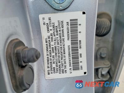 Zdjęcie 13 z 13 samochodu: 2011 HONDA CIVIC VP VIN:2HGFA1F3XBH510225 - miniatura