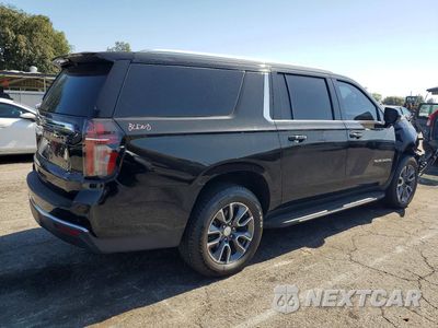 Trzecie zdjęcie samochodu z tyłu: 2023 CHEVROLET SUBURBAN C1500 LS VIN:1GNSCBKD3PR297564 - miniatura