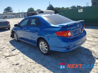 Drugie zdjęcie samochodu z przodu: 2010 TOYOTA COROLLA S VIN:2T1BU4EE6AC492632 - miniatura