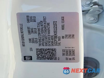 Zdjęcie 13 z 13 samochodu: 2025 CHEVROLET COLORADO VIN:1GCPTBEK0S1121572 - miniatura