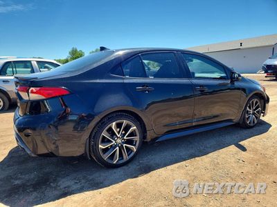 Trzecie zdjęcie samochodu z tyłu: 2020 TOYOTA COROLLA SE VIN:5YFM4RCE2LP009357 - miniatura