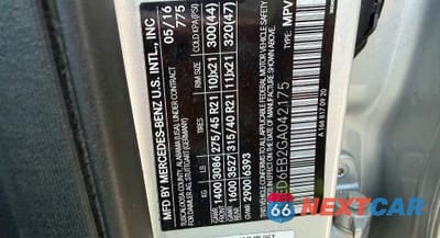 Zdjęcie 10 z 10 samochodu: 2016 MERCEDES-BENZ GLE COUPE 450 4MATIC VIN:4JGED6EB2GA042175 - miniatura