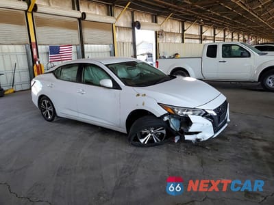 Czwarte zdjęcie samochodu z boku: 2022 NISSAN SENTRA SV VIN:3N1AB8CV0NY257163 - miniatura