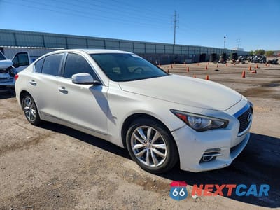 Czwarte zdjęcie samochodu z boku: 2017 INFINITI Q50 3.0T PREMIUM VIN:JN1EV7AR3HM834493 - miniatura