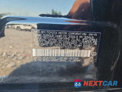 Zdjęcie 12 z 12 samochodu: 2015 LEXUS LS 460L VIN:JTHDL1EF7F5007453 - miniatura