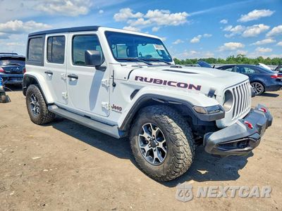 Czwarte zdjęcie samochodu z boku: 2021 JEEP WRANGLER UNLIMITED RUBICON VIN:1C4HJXFN9MW796794 - miniatura
