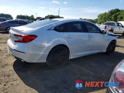 Trzecie zdjęcie samochodu z tyłu: 2020 HONDA ACCORD SPORT VIN:1HGCV1F32LA019641 - miniatura