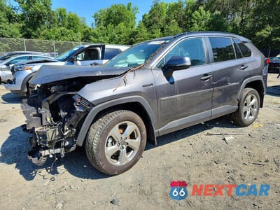 2021 TOYOTA RAV4 HYBRID XLE PREMIUM 4T3B6RFV6MU051065 - główne zdjęcie licytacji z USA - miniatura