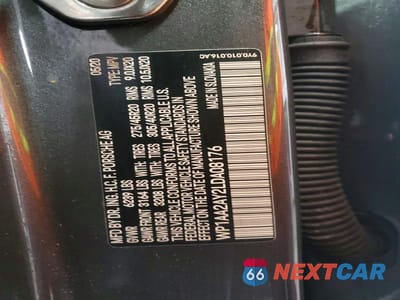 Zdjęcie 13 z 13 samochodu: 2020 PORSCHE CAYENNE VIN:WP1AA2AY2LDA08176 - miniatura