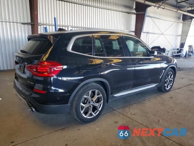 Trzecie zdjęcie samochodu z tyłu: 2021 BMW X3 XDRIVE30I VIN:5UXTY5C05M9E81672 - miniatura