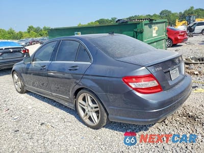 Drugie zdjęcie samochodu z przodu: 2010 MERCEDES-BENZ C 350 VIN:WDDGF5GB4AF452880 - miniatura