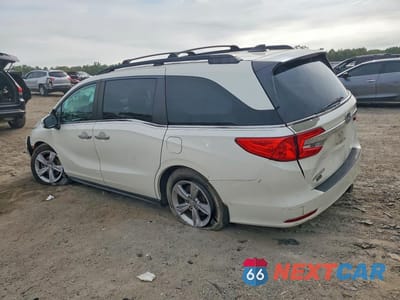 Drugie zdjęcie samochodu z przodu: 2018 HONDA ODYSSEY EXL VIN:5FNRL6H76JB003328 - miniatura