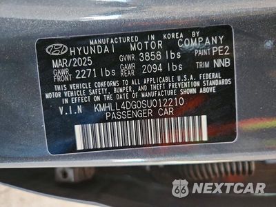 Zdjęcie 12 z 12 samochodu: 2025 HYUNDAI ELANTRA SE VIN:KMHLL4DG0SU012210 - miniatura
