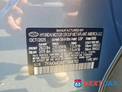 Zdjęcie 13 z 13 samochodu: 2026 HYUNDAI IONIQ 5 SEL VIN:7YAKN4DA9TY048793 - miniatura