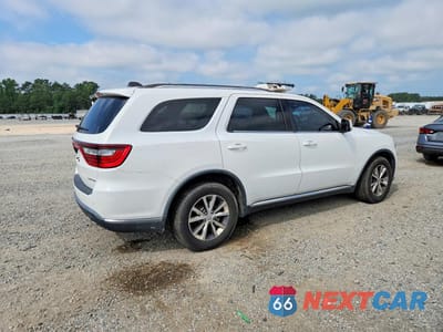 Trzecie zdjęcie samochodu z tyłu: 2016 DODGE DURANGO LIMITED VIN:1C4RDHDG2GC476826 - miniatura