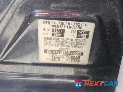 Zdjęcie 13 z 13 samochodu: 2012 JAGUAR XJL SUPERCHARGED VIN:SAJWA2GE8CMV29327 - miniatura