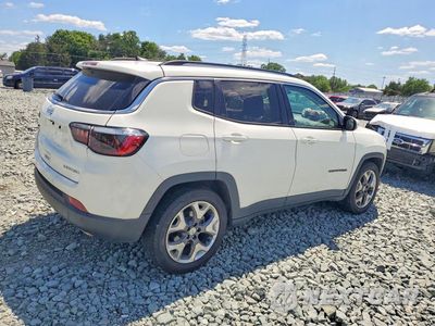 Trzecie zdjęcie samochodu z tyłu: 2021 JEEP COMPASS LIMITED VIN:3C4NJCCB8MT573352 - miniatura
