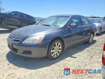 2007 HONDA ACCORD EX 1HGCM66897A012879 - główne zdjęcie licytacji z USA - miniatura