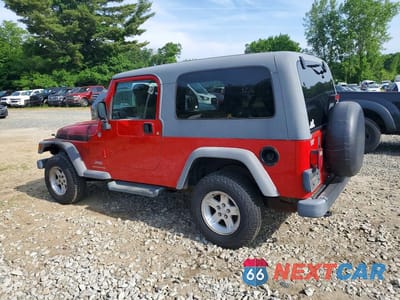 Drugie zdjęcie samochodu z przodu: 2005 JEEP WRANGLER / TJ UNLIMITED VIN:1J4FA44S05P313150 - miniatura