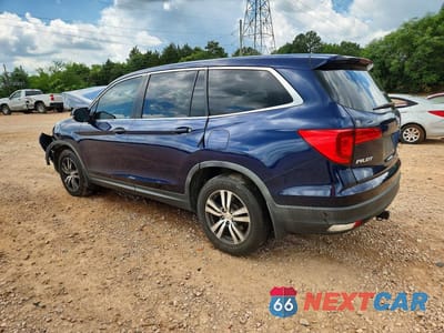 Drugie zdjęcie samochodu z przodu: 2017 HONDA PILOT EXL VIN:5FNYF5H52HB044710 - miniatura