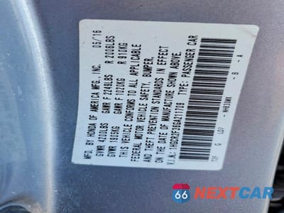 Zdjęcie 12 z 12 samochodu: 2016 HONDA ACCORD LX VIN:1HGCR2F36GA211709 - miniatura