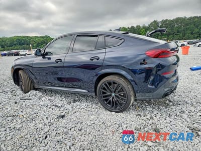 Drugie zdjęcie samochodu z przodu: 2022 BMW X6 XDRIVE40I VIN:5UXCY6C00N9L56406 - miniatura