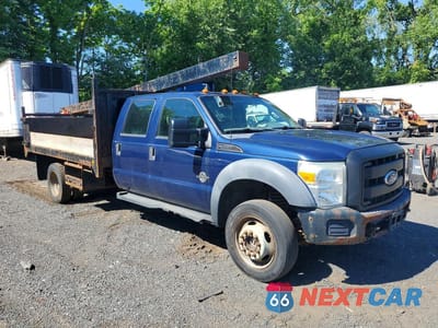 Czwarte zdjęcie samochodu z boku: 2011 FORD F550 SUPER DUTY VIN:1FD0W5HT2BEB66435 - miniatura