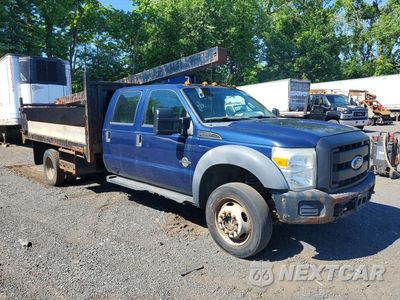Czwarte zdjęcie samochodu z boku: 2011 FORD F550 SUPER DUTY VIN:1FD0W5HT2BEB66435 - miniatura